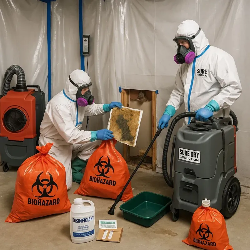 Contaminated Water Handling Protocols process in Roodhouse, IL