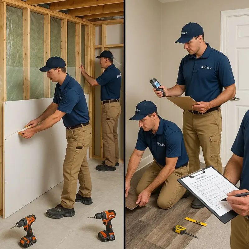 Repairs and Reconstruction process in Roodhouse, IL